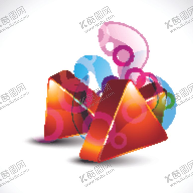 编号：60083407070953211017【酷图网】源文件下载-3d动感几何体梦幻背景