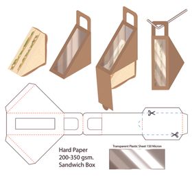 纸质包装盒刀模设计图