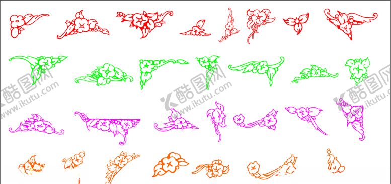 编号：78693009191323194004【酷图网】源文件下载-花纹边框矢量