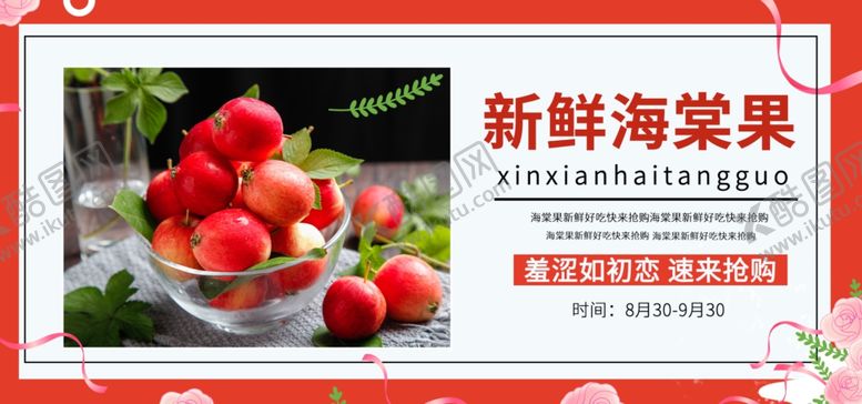 编号：54747306172019091605【酷图网】源文件下载-新鲜海棠果