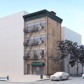 C4D模型建筑物