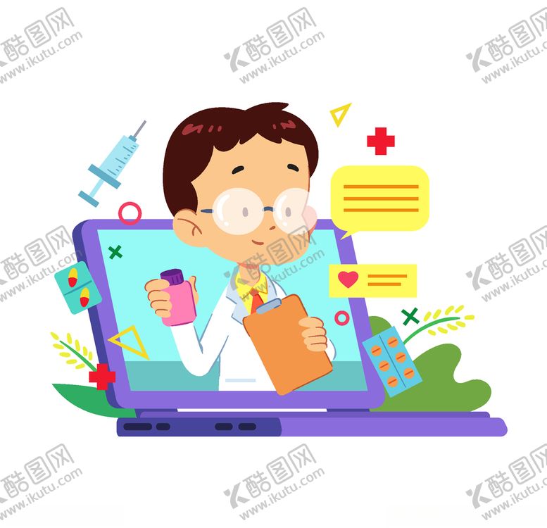 编号：63208009212118157624【酷图网】源文件下载-线上医疗