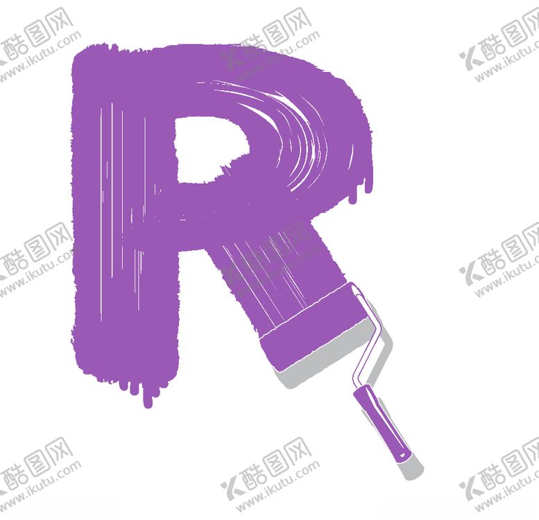 编号：44903010102116083271【酷图网】源文件下载-矢量水泥颜料字母