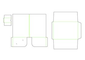 信封封套包装刀模