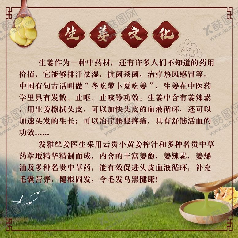 编号：64019209271100431705【酷图网】源文件下载-生姜文化