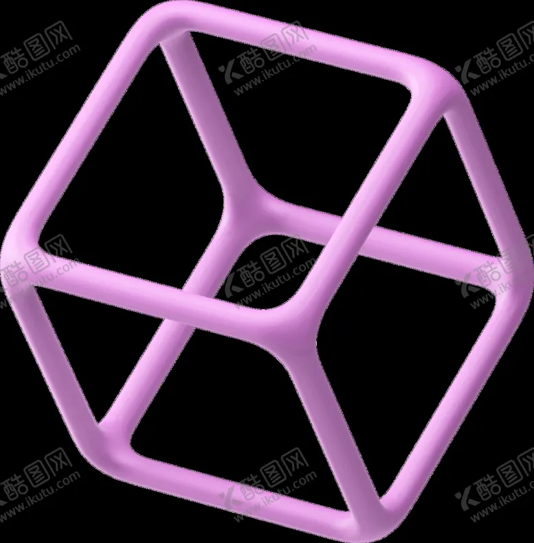 编号：22413410181813069861【酷图网】源文件下载-3D图标素材 立体几何图形