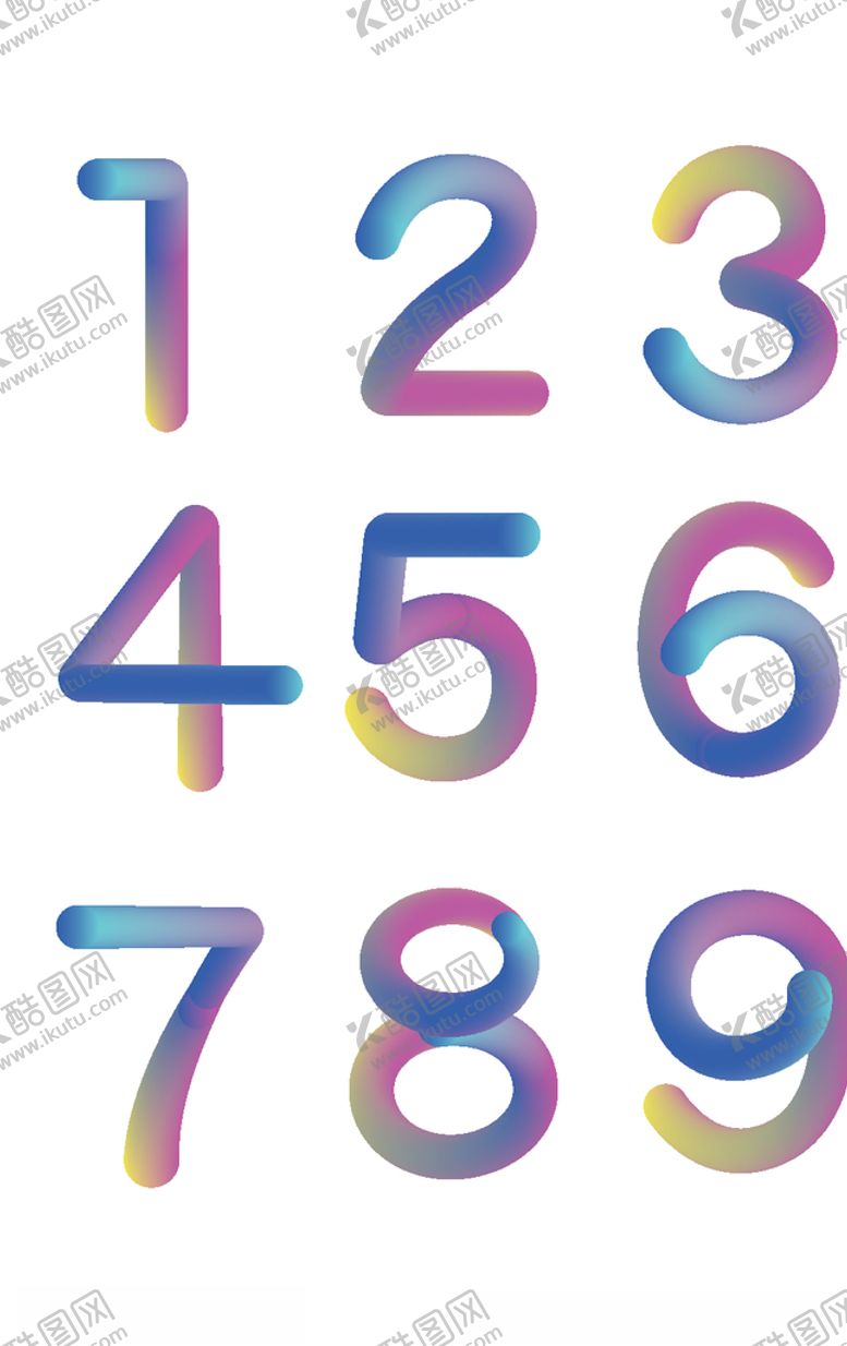 编号：35607009250303275940【酷图网】源文件下载-数字字体设计