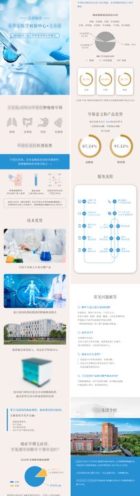 癌症早筛宣传电商详情页