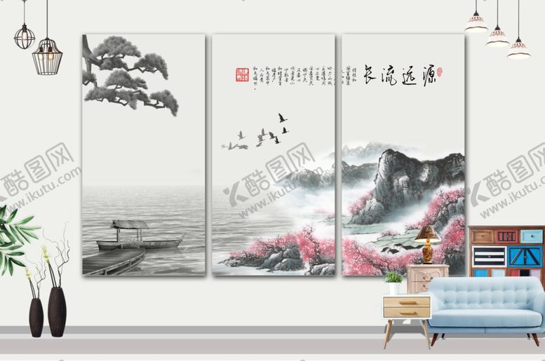 编号：79024307030401178421【酷图网】源文件下载-山水画