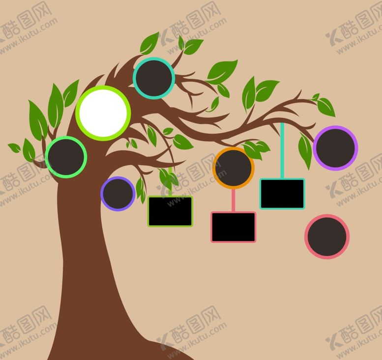 编号：61048910130121342767【酷图网】源文件下载-幼儿园照片展示墙