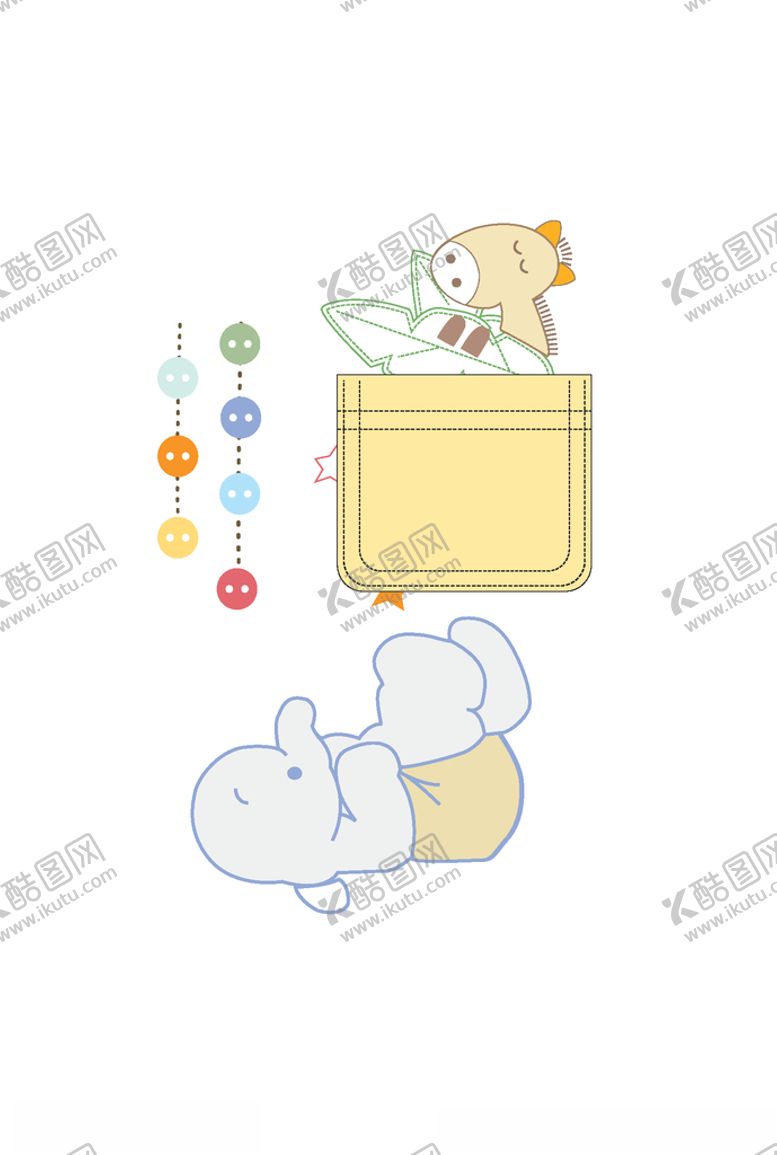 编号：48845106172149065373【酷图网】源文件下载-幼童印花