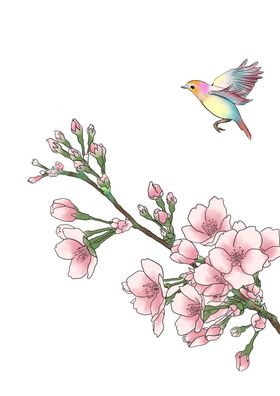 中国花鸟图案