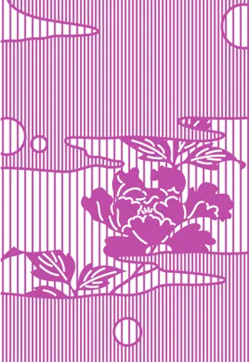 中式花纹古典窗回字边框框