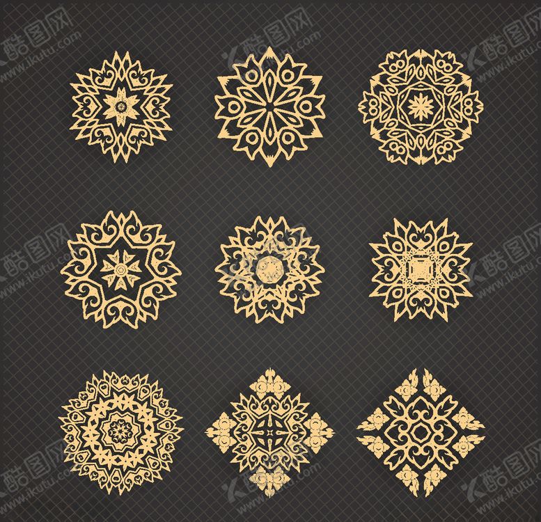 编号：41035609090731146075【酷图网】源文件下载-镂空纹理