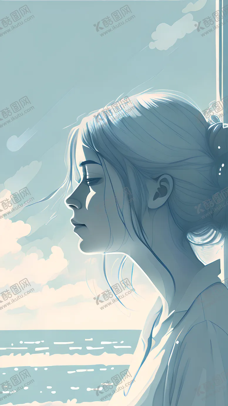 编号：41874901260744057417【酷图网】源文件下载-插画美女