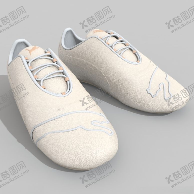 编号：16532601282206443568【酷图网】源文件下载-C4D模型鞋子