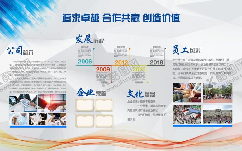 编号：23954007072129333028【酷图网】源文件下载-企业文化展板
