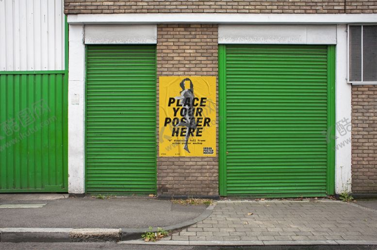 编号：88564609220026196145【酷图网】源文件下载-海报样机展示效果图