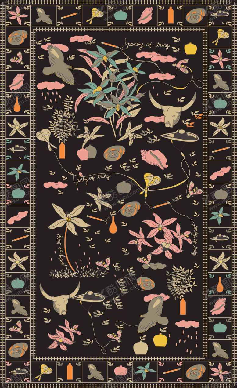 编号：80244309120121262810【酷图网】源文件下载-数码印花