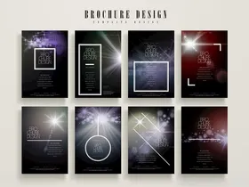 炫酷抽象背景设计模板