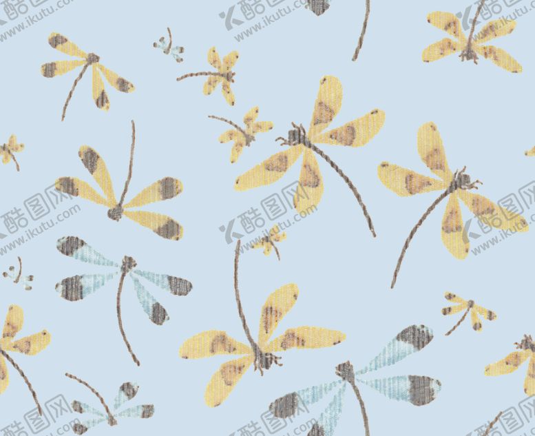 编号：96784709291601025220【酷图网】源文件下载-蜻蜓黑底爆款数码图片