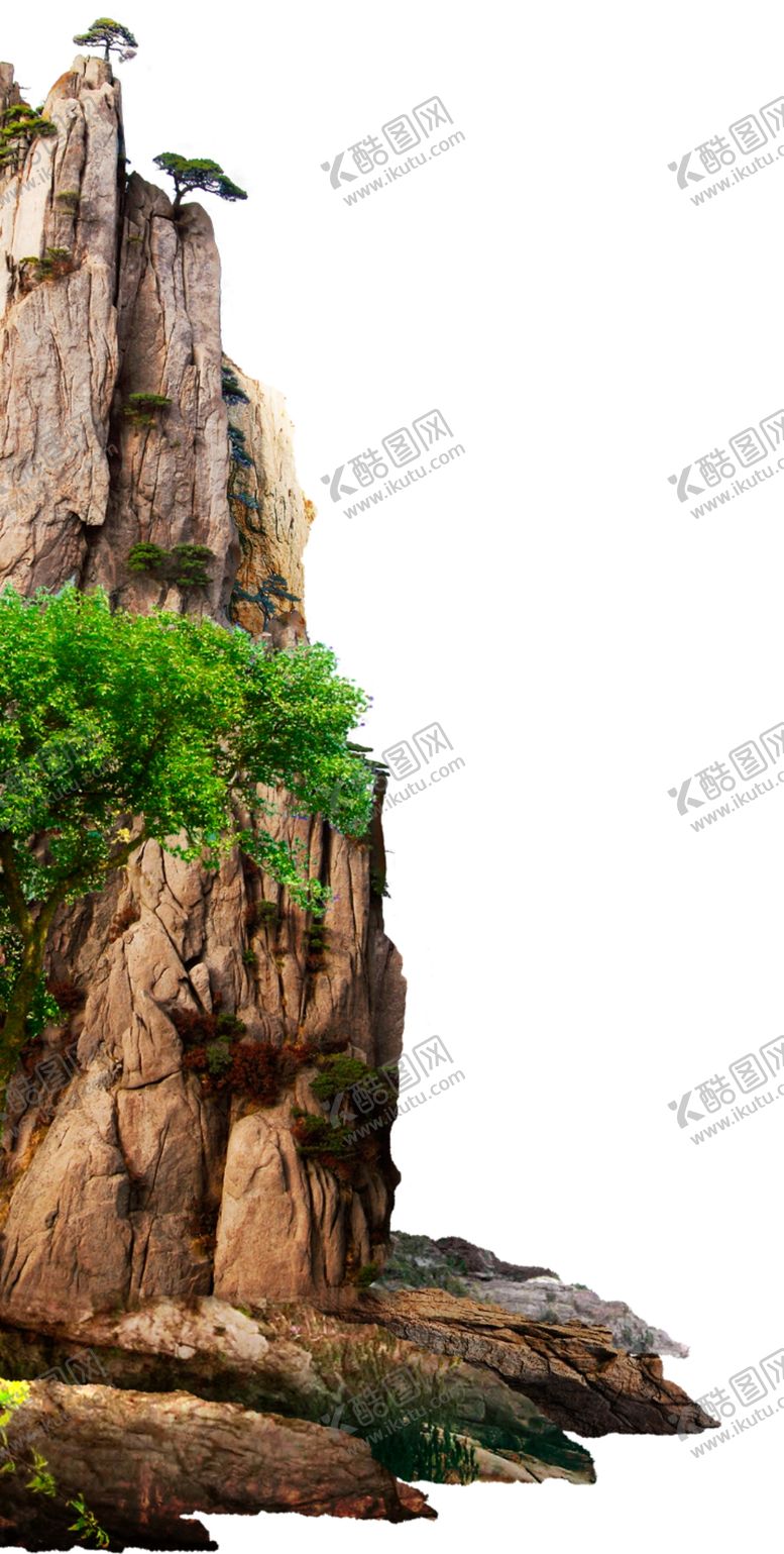 编号：89952106272343221090【酷图网】源文件下载-山峰和树