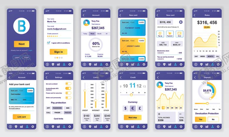 编号：98372404042245033130【酷图网】源文件下载-UI界面设计