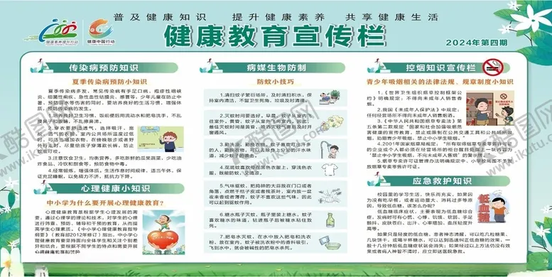 编号：94382901301232022715【酷图网】源文件下载-健康教育宣传栏