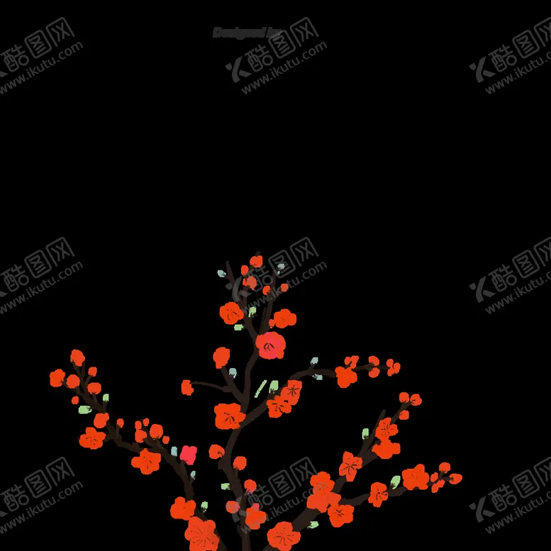 编号：12186010252202103998【酷图网】源文件下载-梅花素材