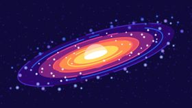 星云穿越宇宙png背景