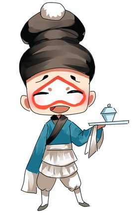 戏曲人物PNG戏曲元素京剧国粹文化卡通净
