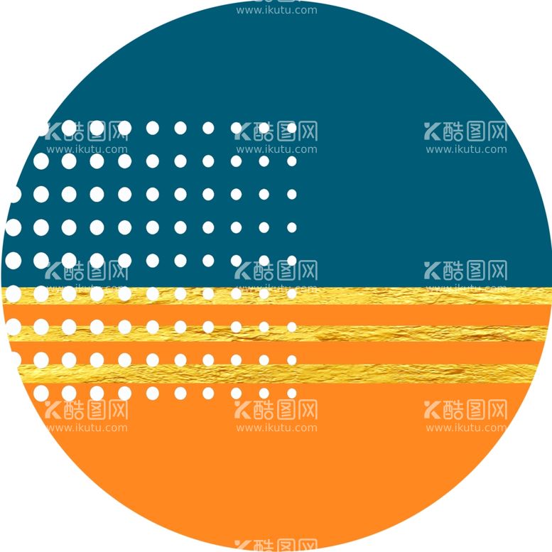 编号：98316212031524385421【酷图网】源文件下载-简约几何圆形挂画装饰画