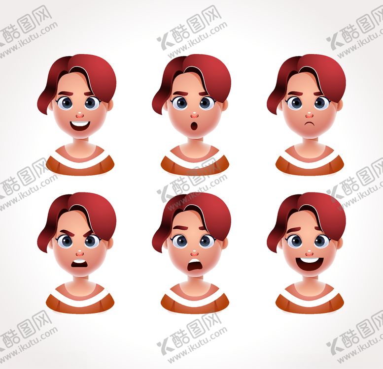 编号：84861506261142485931【酷图网】源文件下载-不同表情