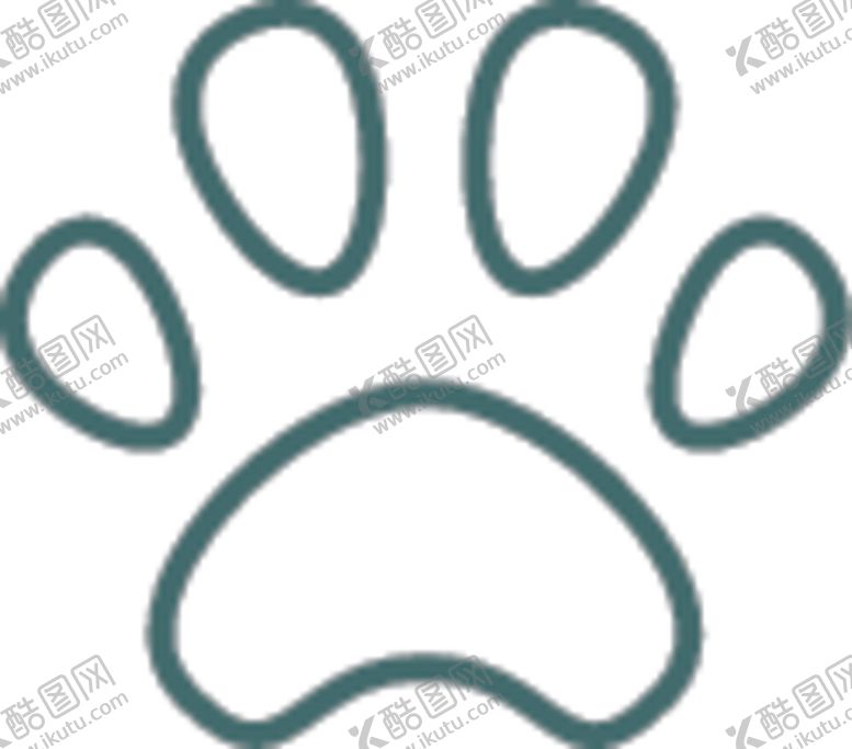 编号：10845107031106321428【酷图网】源文件下载-爪印
