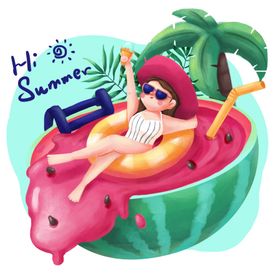 夏天西瓜