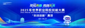 职业技能大赛背景板