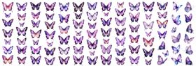 紫色蝴蝶图案背景纹理