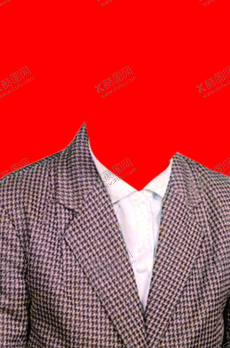 编号：78390409170326207093【酷图网】源文件下载-男士西装证件照