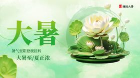 大暑展板