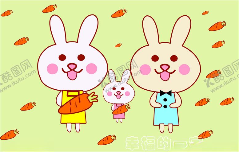 可爱卡通小萌兔娃娃孩童装