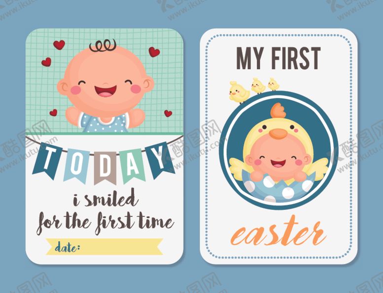 编号：29950311021531335731【酷图网】源文件下载-婴儿主题卡片