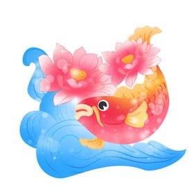 锦鲤素材