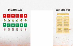 防火标识墙