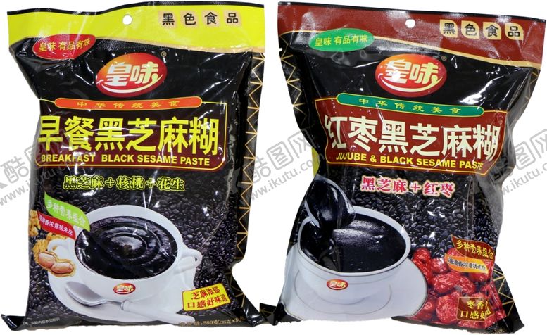 编号：30534109152118353075【酷图网】源文件下载-皇味早餐黑芝麻糊