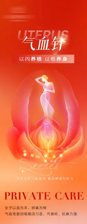 气血针长图