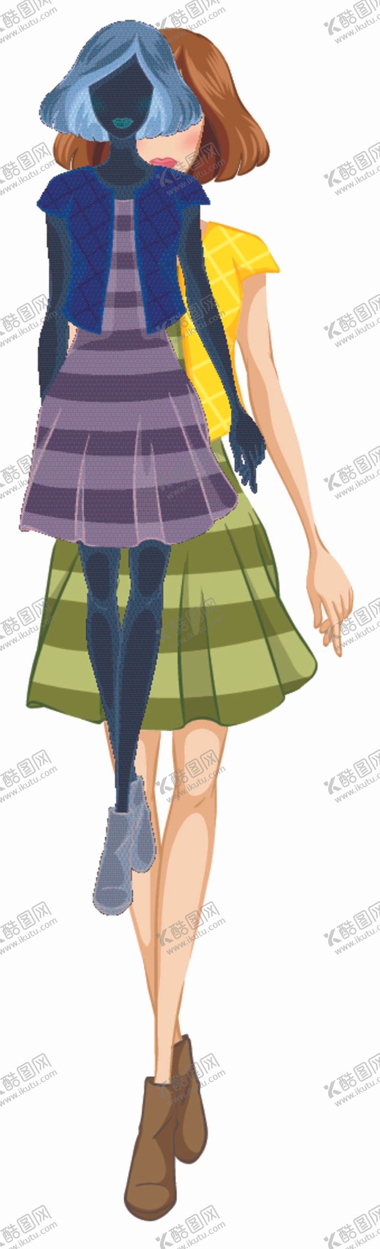 编号：26951709132252502803【酷图网】源文件下载-女模特PNG设计