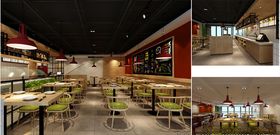 中式快餐店设计
