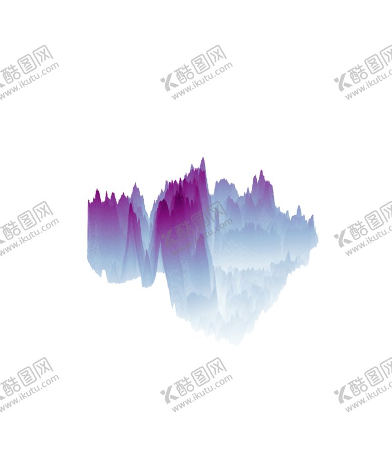 编号：40084204070505458308【酷图网】源文件下载-抽象山峰