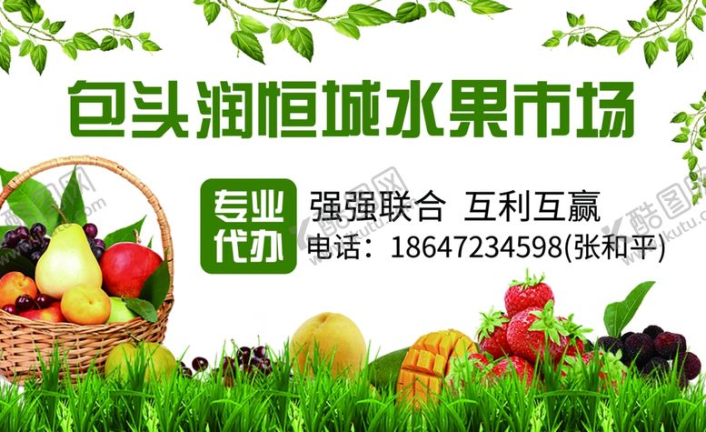 编号：62871905181402549612【酷图网】源文件下载-水果名片