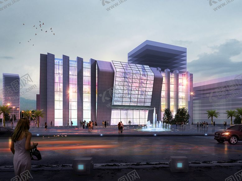 编号：73925809212151203902【酷图网】源文件下载-建筑夜景